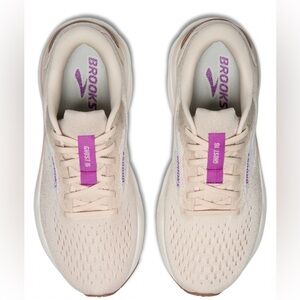 Brooks Ghost 16 Women's Road Running Shoes (almond , peach, purple)